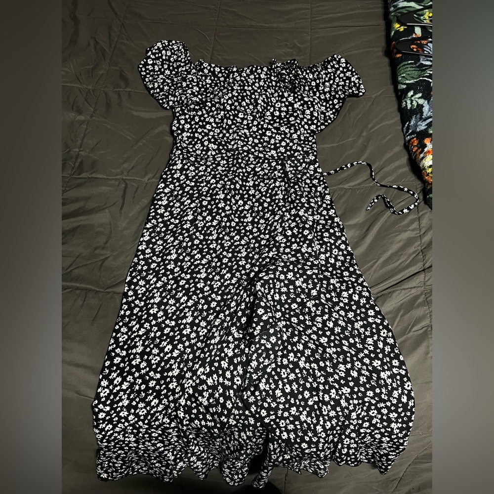 Wrap around dress